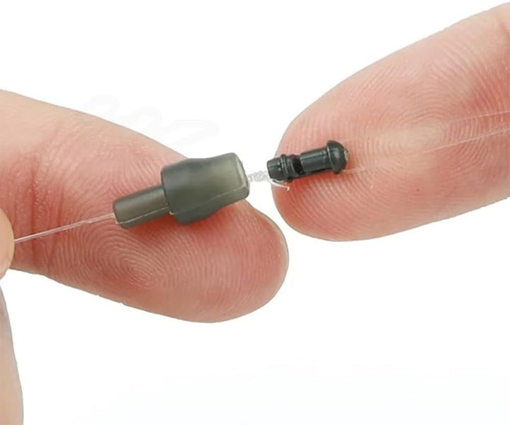 50PCS Schnell Ändern Stecker Ersatz Forquictik Ändern Wirbel Angeln Karpfen Zubehör