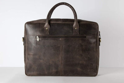 HOLZRICHTER BERLIN Briefcase Aktentasche (M). Handgefertigte grosse Tragetasche, Laptoptasche und Um