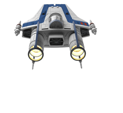 Revell 06773 Resistance A-Wing Fighter, 1:44 Star Wars Modellbausatz für Einsteiger zum Stecken und
