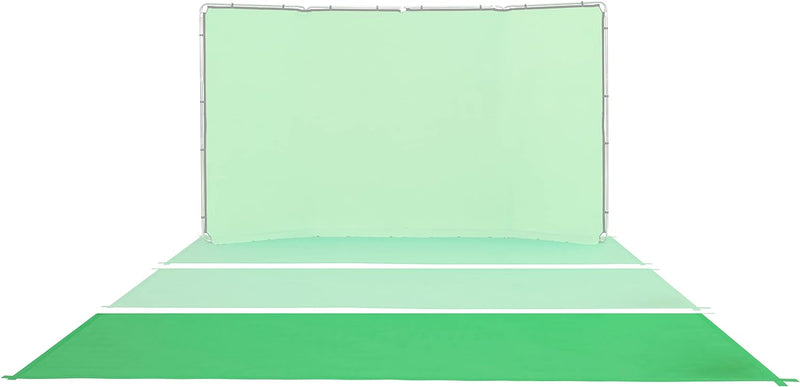 Manfrotto Vinyl Floor Strip 1.37m x 4m Chroma Key Green, Grüne Leinwand, Modulare Streifen, Matte Ob