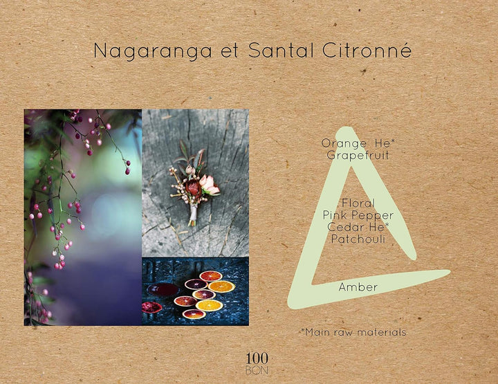 100 BON Nagaranga & Santal citronné, Eau de Parfum