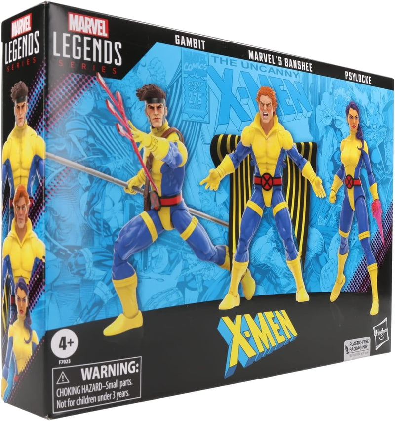 Marvel F7023 Legends Xmen 60 ANV 3 X-Men Figur, Mehrfarbig