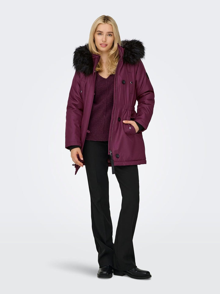 ONLY Female Langer Parka ONLIRIS Langer Parka M Fig, M Fig