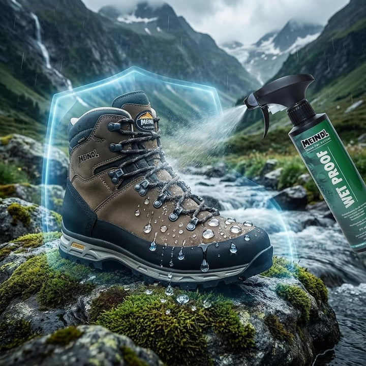 RENNER XXL Premium-Schuhpflegeset für Bergstiefel – Sportwax & Imprägnierer – Wet Proof für Leder, N