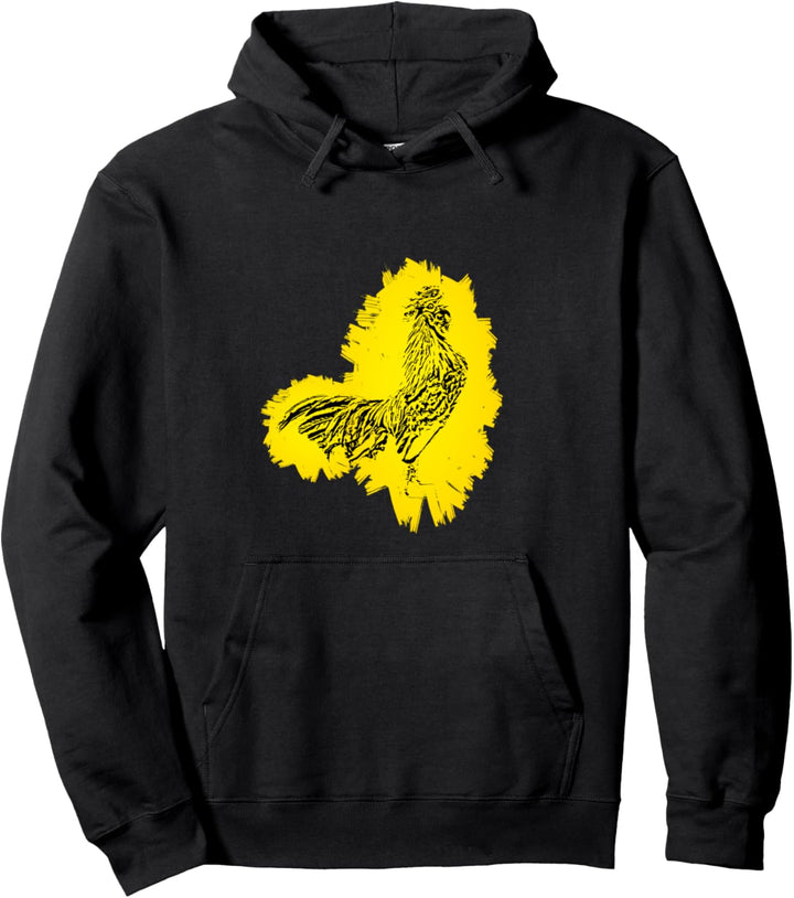 Hahn Motiv Huhn Landwirt Nutztiere Bauernhof Tiere Hühner Pullover Hoodie