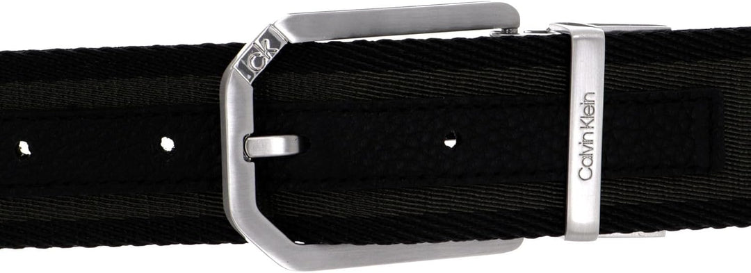 Calvin Klein Reversible Belt 3.5 W110 Black/Olive