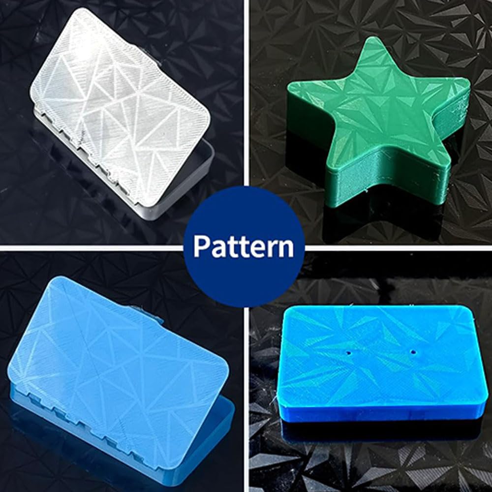 HysiPrui 3D Drucker Doppelseitige strukturierte Oberfläche PEI und PEO Blatt Bauplatte mit Heissbett