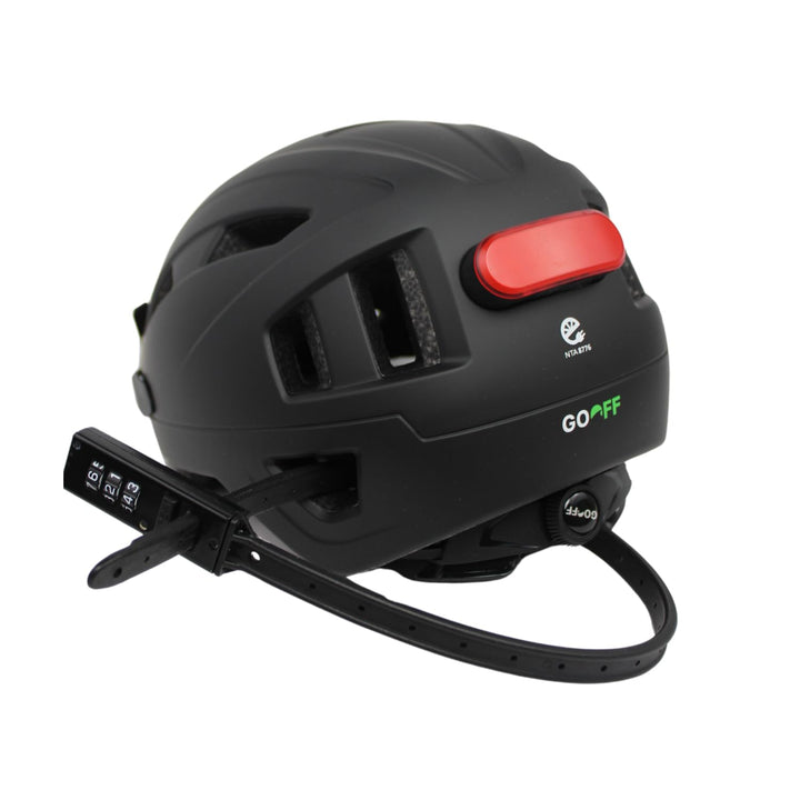 GO-OFF Helm Schloss – Sicherer Helm Verschluss für Skihelm und Fahrradhelm – Helm Schluss Fahhrad -