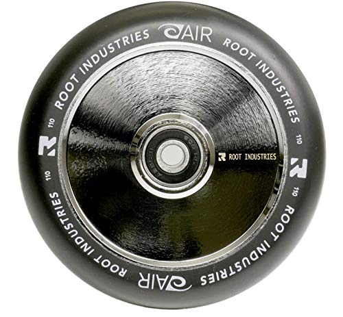 Root Industries Air 110mm Stunt-Scooter Wheel Kinder Roller Ersatzrad Rolle + Fantic26 Sticker Chrom