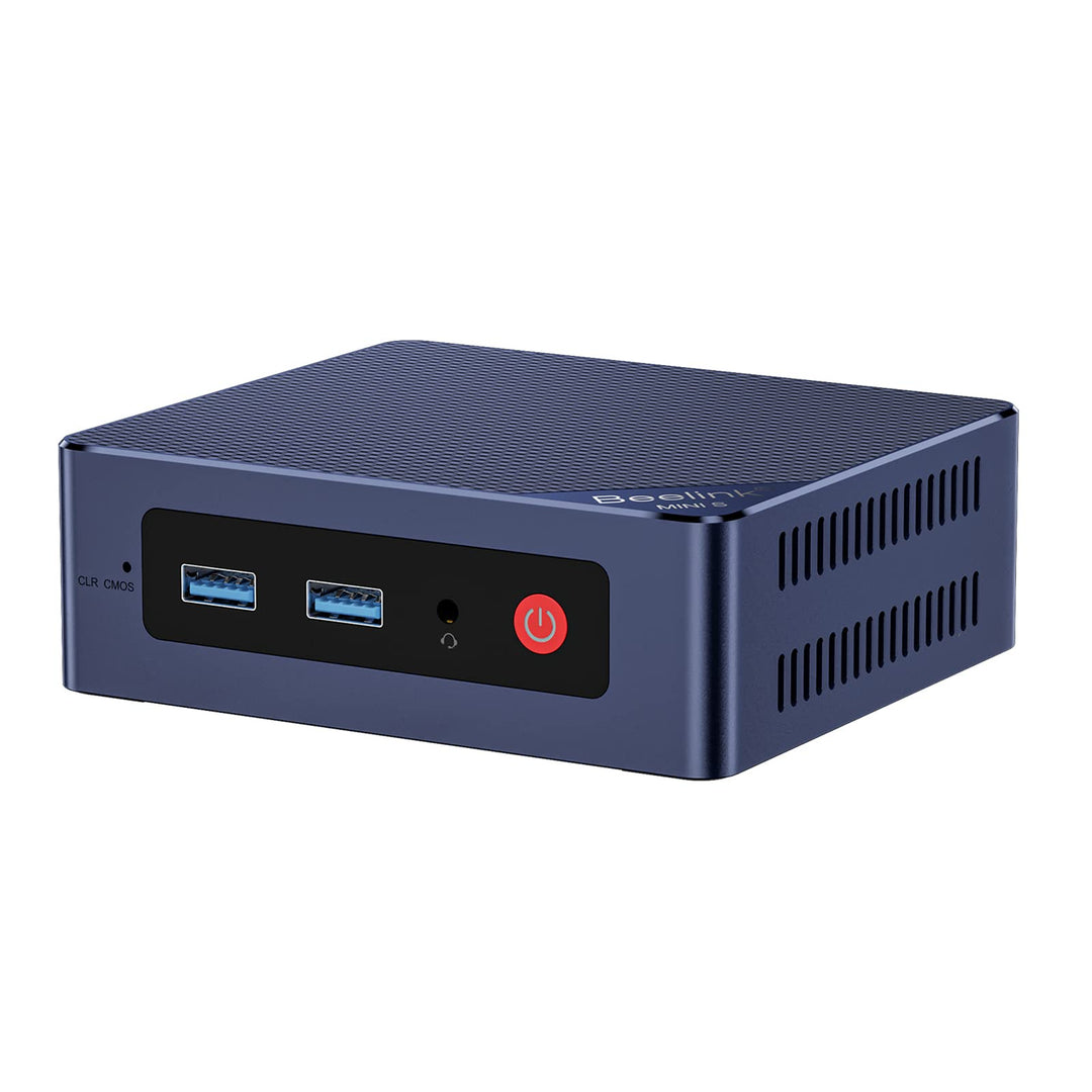 Beelink Mini PC, 12. Gen Intel Alder Lake-N95 Prozessor (bis zu 3.40GHz), MINI-S12 Wi-11 Pro Compute