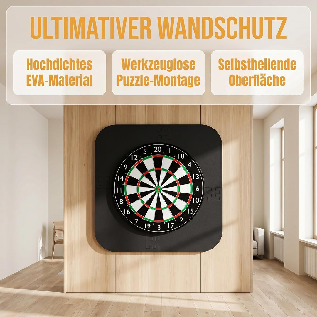 Dartscheibe Schutzring, Eva Surround Auffangring Dartboard Protective | Eva, 66x45x2,5cm Dartscheibe