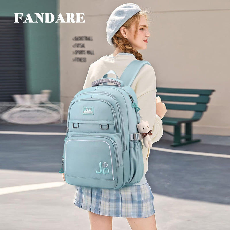 FANDARE Schulrucksack Schulrucksack Ultraleicht Daypacks Kinderrucksack Schultasche Jungen Mädchen R