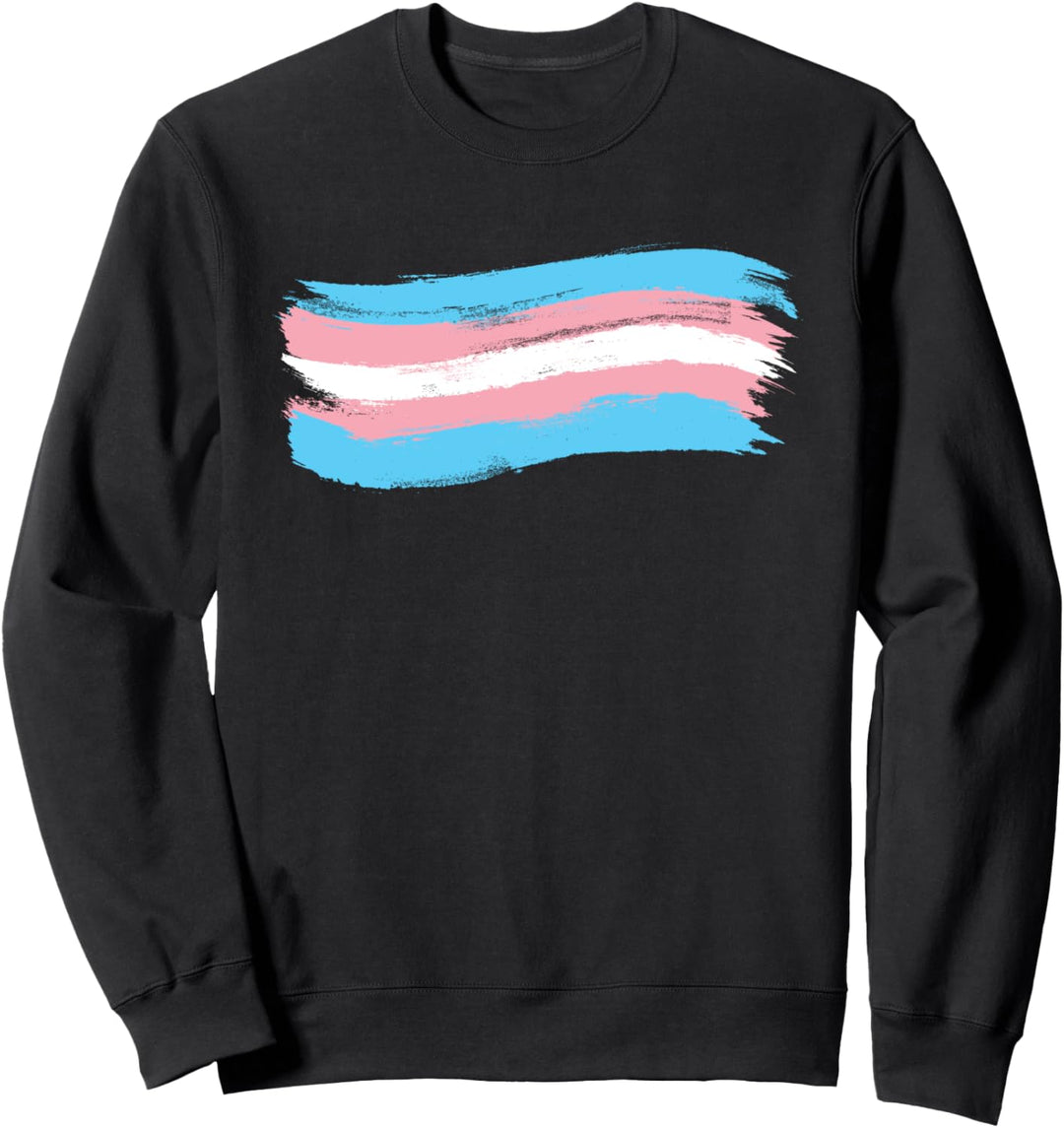 Transgender Stolz Flagge Pro LGBTQ Gleichberechtigung Rechte Sweatshirt