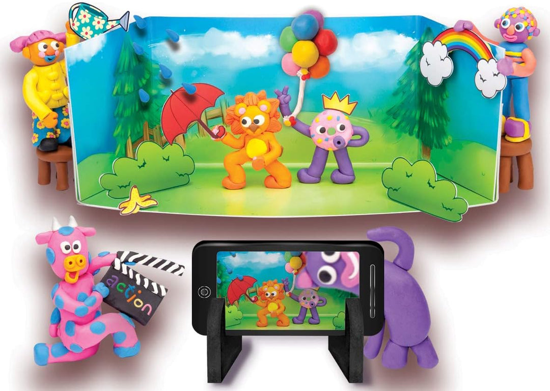 Plasticine Movie Maker Studio – Erstelle, Pose und Animiere Figuren mit kostenloser App, Mehrfarbig