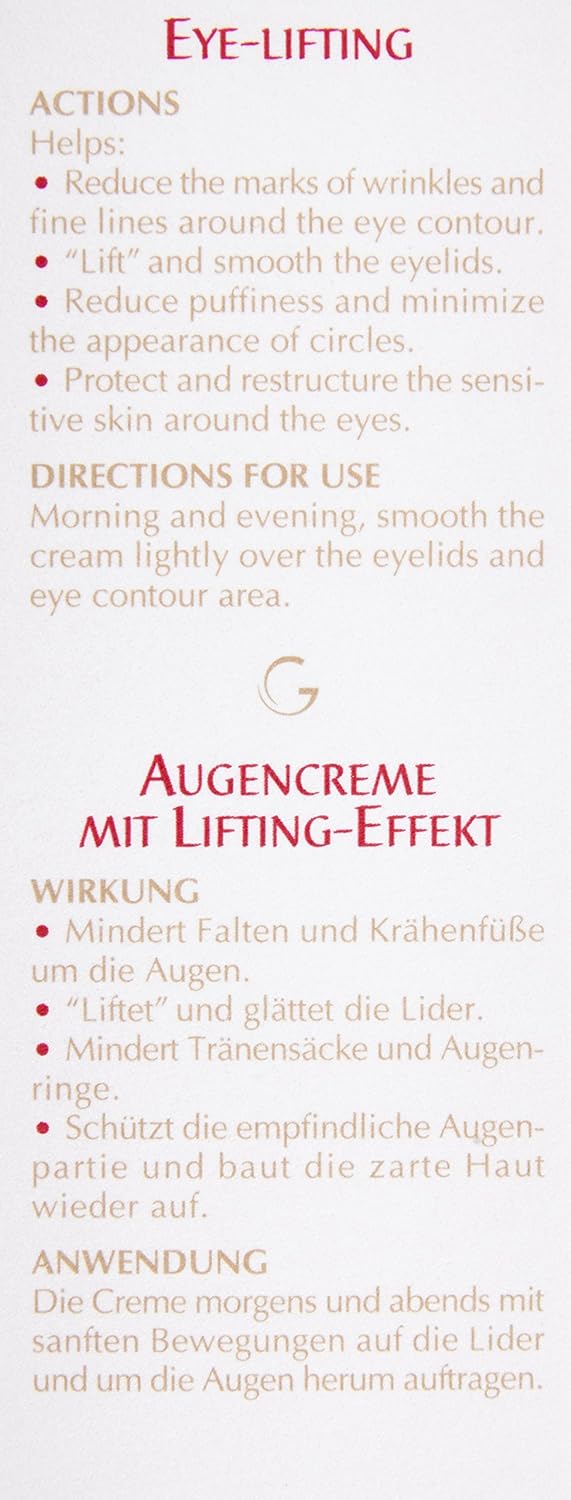 Guinot Longue Vie Yeux Eye Lifting Cream ,1er Pack (1 x 15 ml)