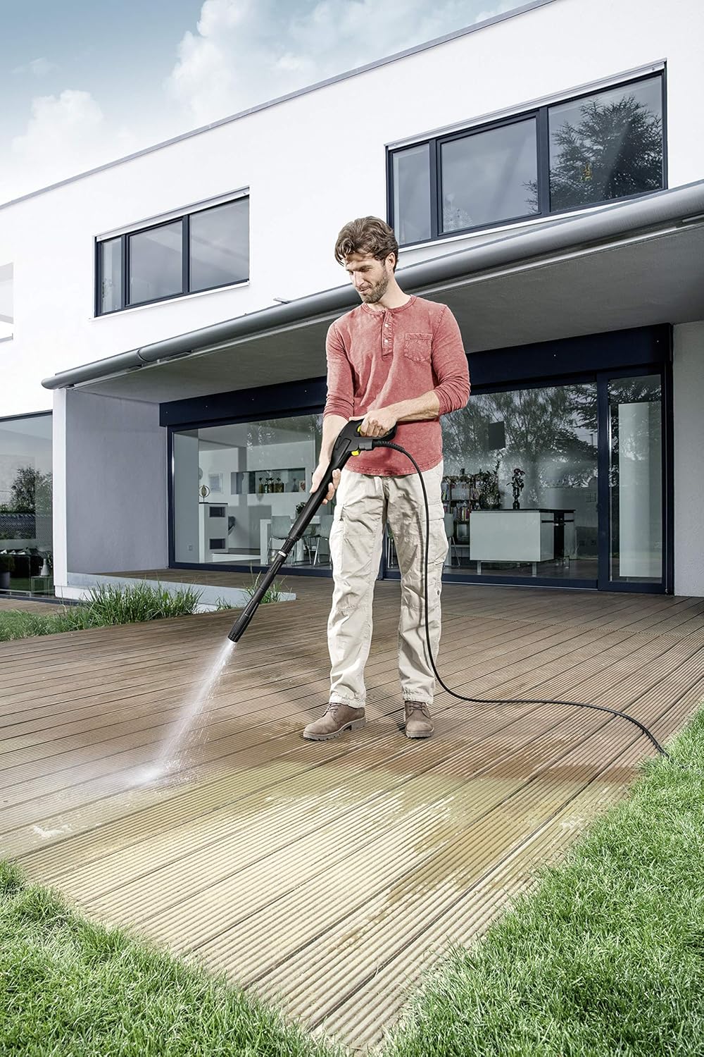 Kärcher Hochdruckschlauch Set Nachrüstung Quick Connect (4 m) Single, Single