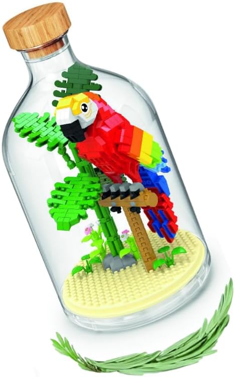WiseHawk Bausatz mit Miniaturblöcken zum BAU von Insekten und kleinen Tieren. Inklusive Methacrylat-