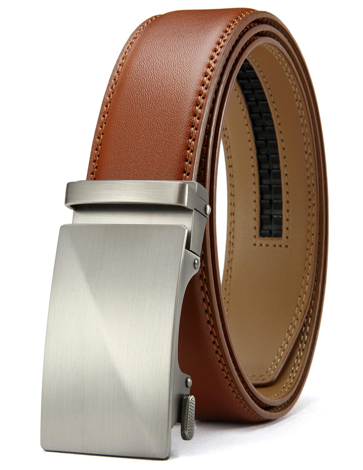 CHAOREN Automatik Gürtel Herren, Ledergürtel Herren, 35 mm Breit, Kürzbar | Präzise Anpassung für pe