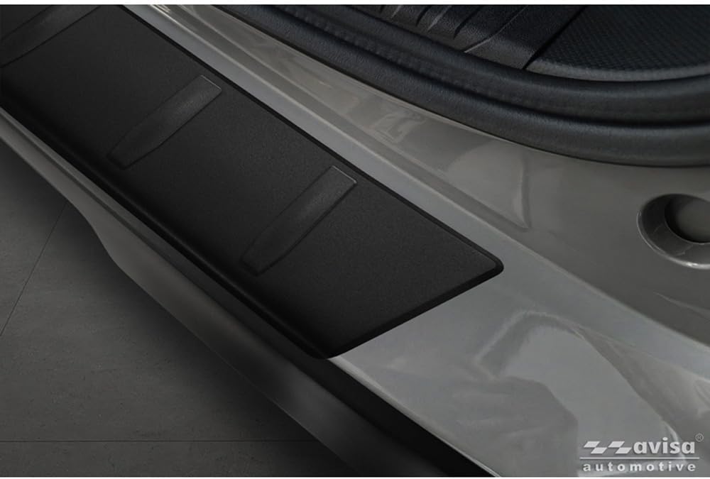 Avisa Matt-Schwarz Edelstahl Heckstossstangenschutz kompatibel mit Subaru Forester (SL) 2025- 'Ribs'