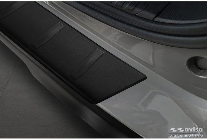 Avisa Matt-Schwarz Edelstahl Heckstossstangenschutz kompatibel mit Subaru Forester (SL) 2025- 'Ribs'