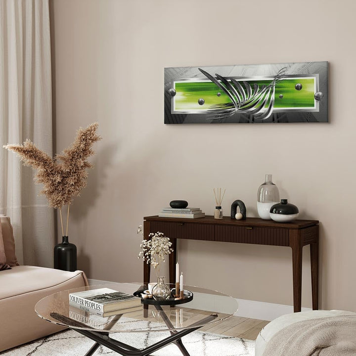 murando Akustikbild Abstrakt 120x40 cm Bilder Akustikschaum Hochleistungsschallabsorber Schallschutz