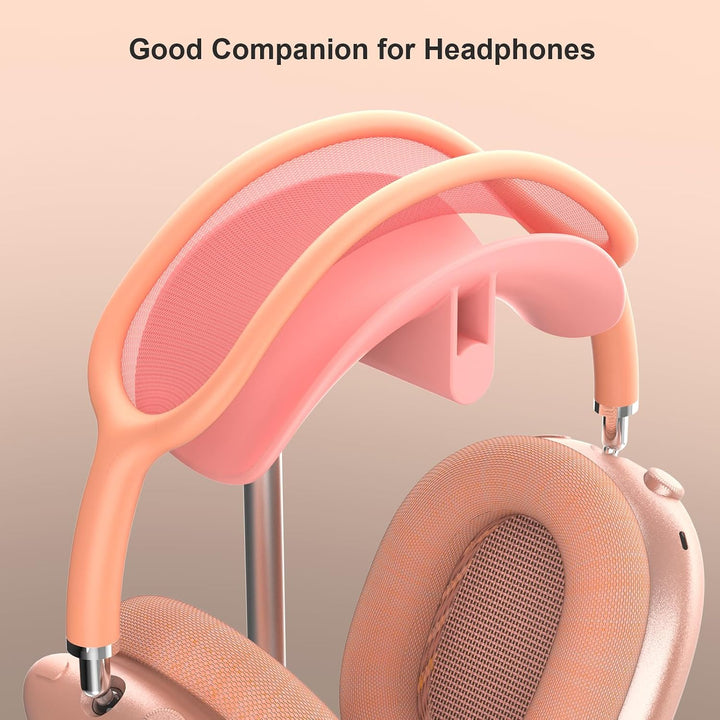 Kopfhörer Ständer, Headset Halterung Halter Tisch mit Aluminium Basis, kompatibel mit AirPods Max, S