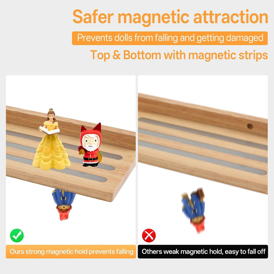 Gieanoo für Tonie Regal,Tonies Regal Mädchen für kreative Toines Display 30-36 Figuren Natürliche Ei