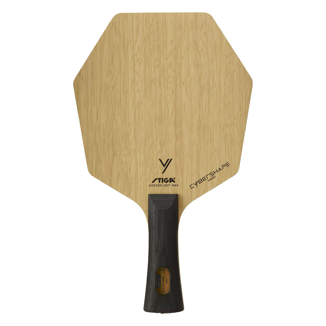 Stiga Tischtennisholz Cybershape Wood mit CWT Custom Weight Technology Konkav, Konkav
