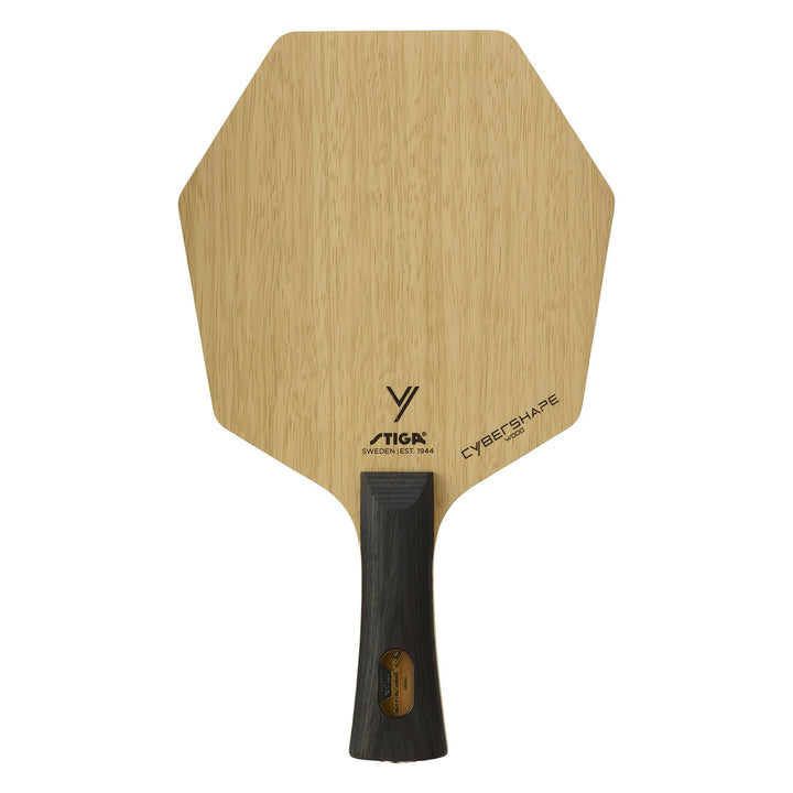 Stiga Tischtennisholz Cybershape Wood mit CWT Custom Weight Technology Konkav, Konkav