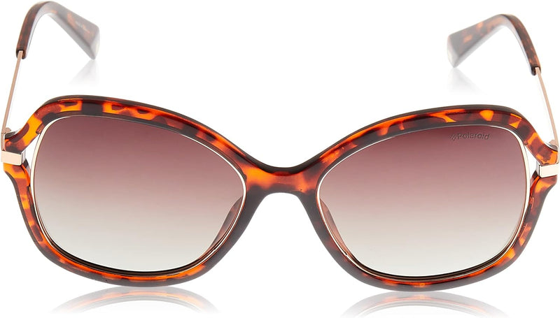 Polaroid Unisex PLD 4068/S Sonnenbrille, Havana, 55