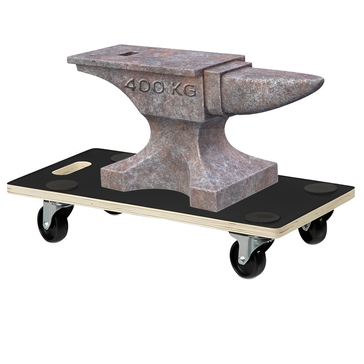 Tronitechnik® Rollbrett Transportroller rutschfest 400 kg Tragfähigkeit,Möbel Transporthilfe für Umz