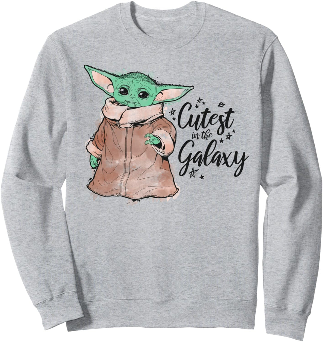 Star Wars Mandalorian The Child Cutest In The Galaxy Sweatshirt