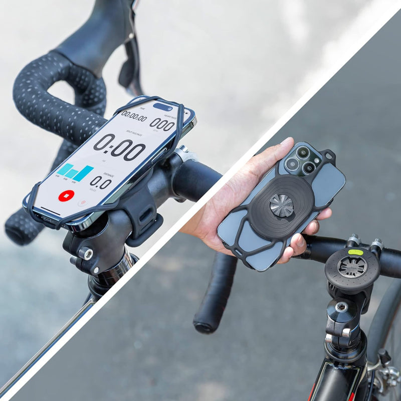 Bone 360° Drehbarer 2 IN 1 Abnembare Handyhalterung zum Joggen Radfahren, Universales Sportarmband F