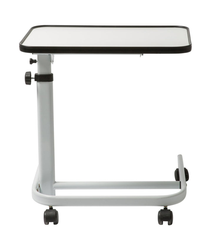 FabaCare Beistelltisch Luxus, stufenlos höhenverstellbarer Pflegetisch, Betttisch auf Rollen, Tisch