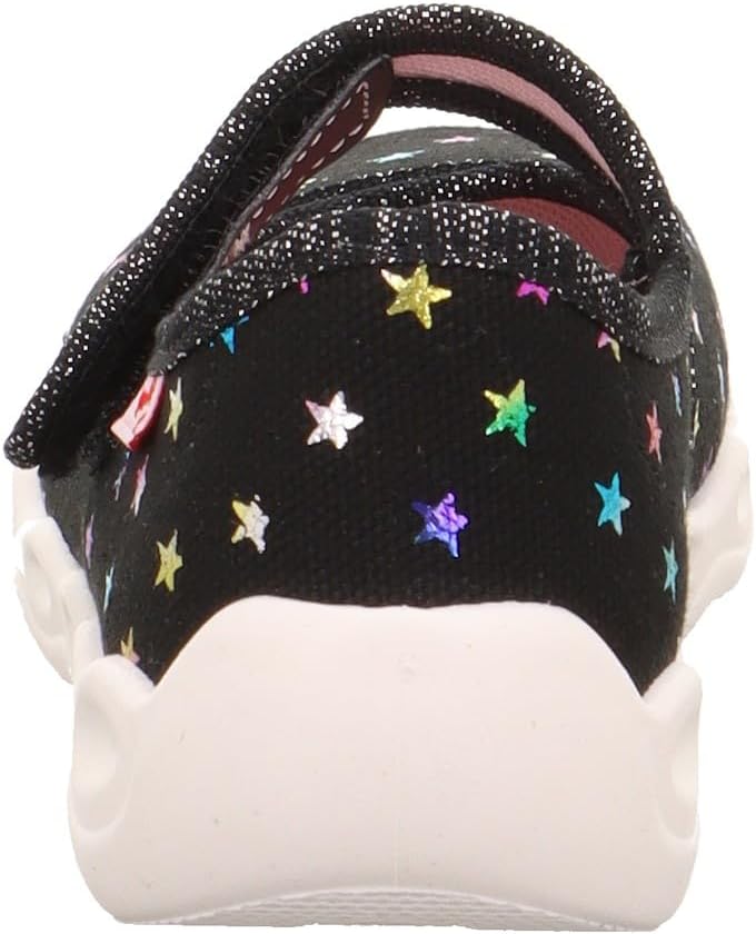 Superfit BUBBLE Hausschuhe 1-006271 Mädchen 23 EU Schwarz 0030, 23 EU Schwarz 0030