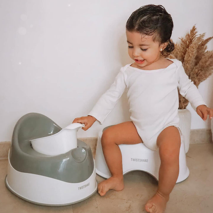 Twistshake Rutschfestes Babytöpfchen | Leichtes Gewicht - Tragbar - Leicht zu reinigen | Babytoilett