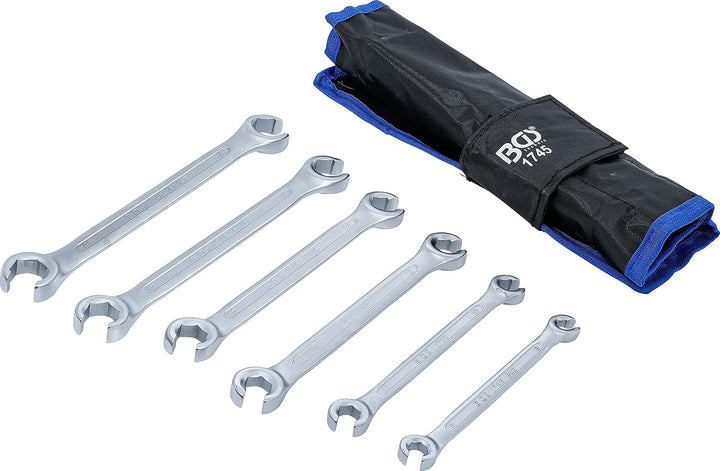 KS Tools 160.0700 Bremsenwartungsgerät KS5, 5 Liter &amp; BGS 1745 | Offener Doppel-Ringschlüssel-Satz |