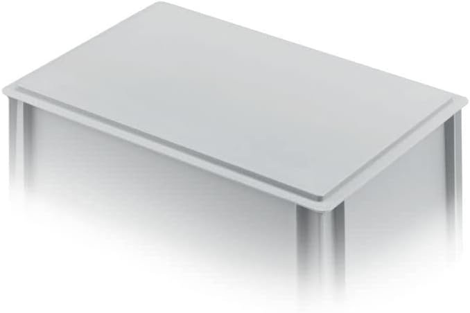 SparSet 10x Eurobehälter mit offenem Griff | HxBxT 17,5x40x60cm | 30 Liter | Grau | Eurobox, Transpo