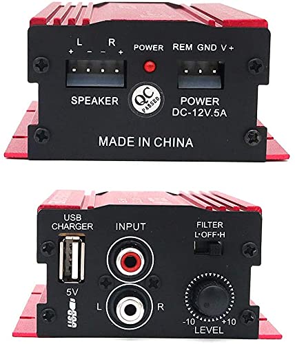 DollaTek kinter ma150 12v mini 2ch hifi stereo auto leistungsverstärker mp3 audio lautsprecher mit u
