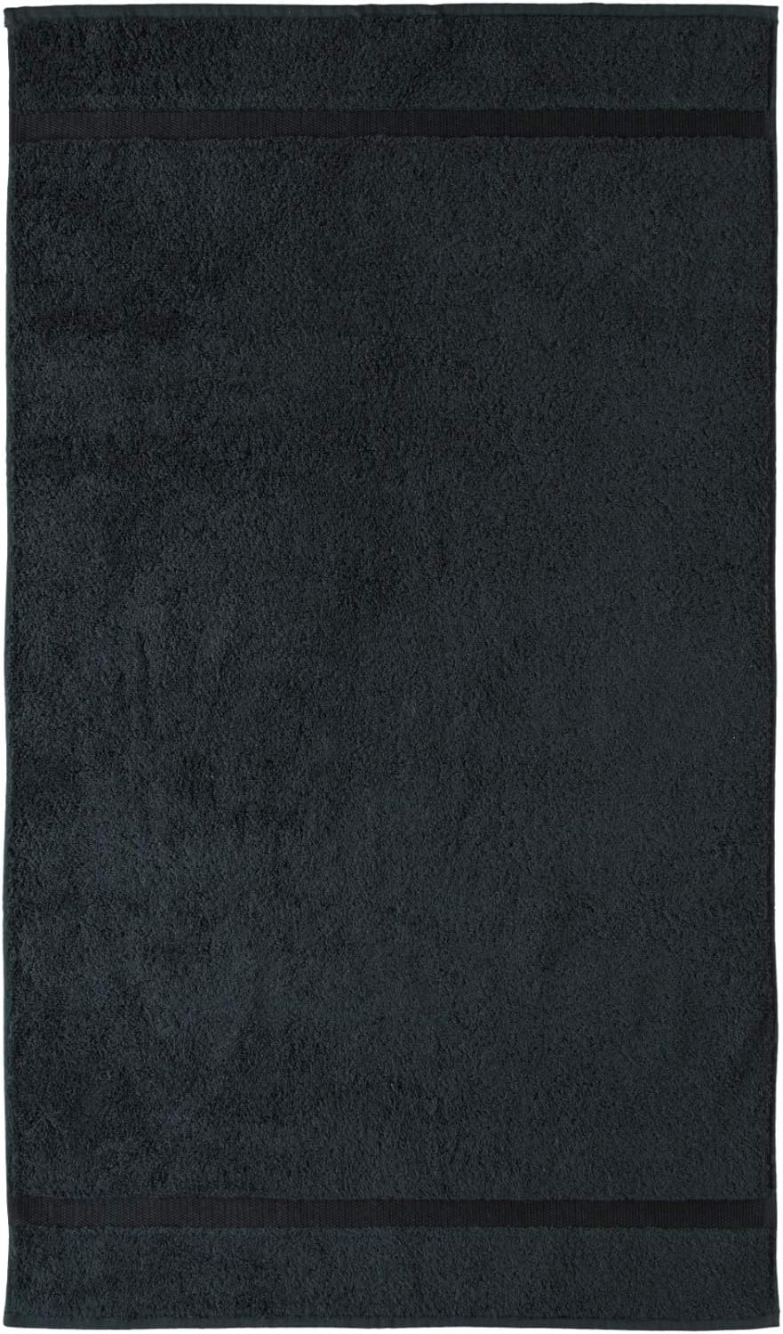 Rhomtuft Handtücher Princess schwarz - 15 Handtuch 55x100 cm Handtuch 55x100 cm Schwarz - 15, Handtu