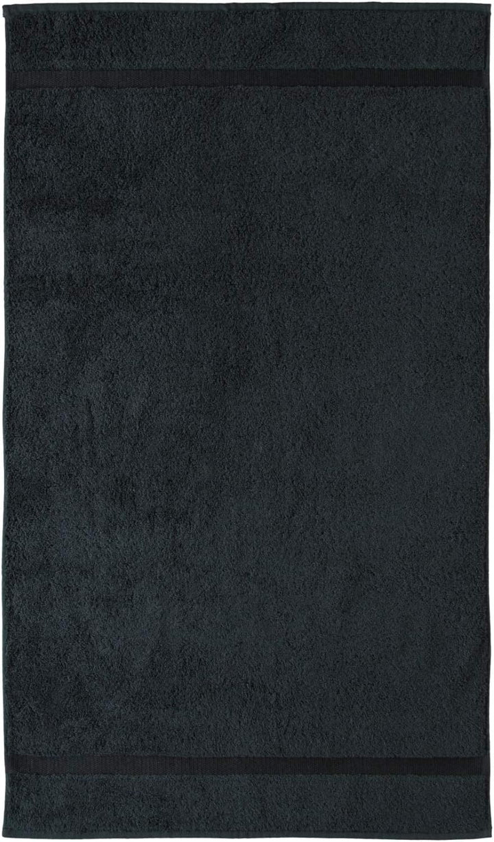Rhomtuft Handtücher Princess schwarz - 15 Handtuch 55x100 cm Handtuch 55x100 cm Schwarz - 15, Handtu