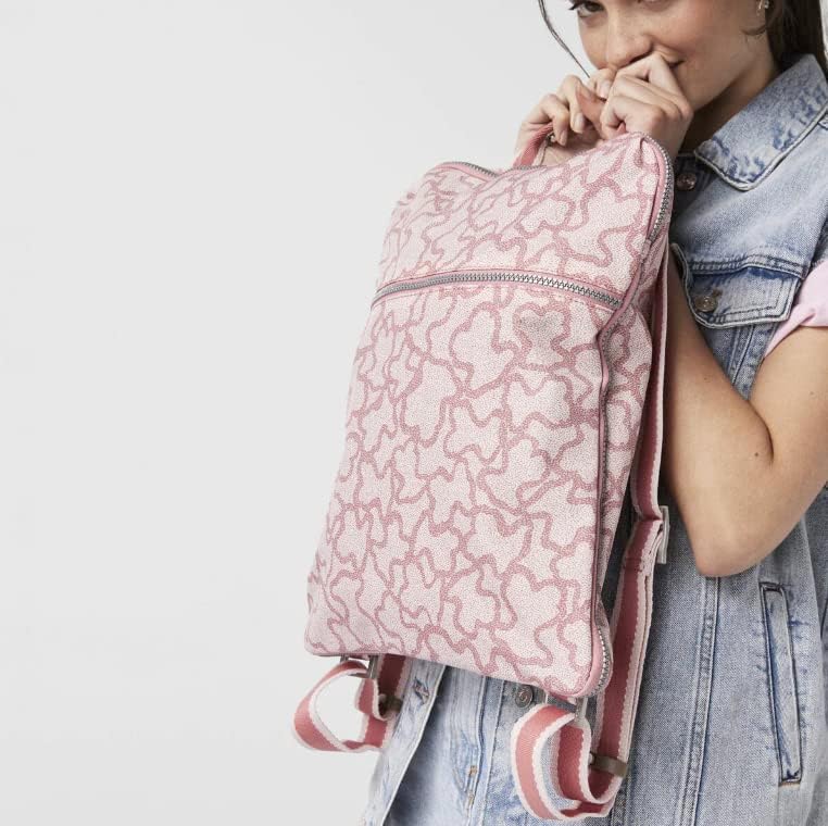 Rucksack KAOS Leinen in der Farbe Rosa