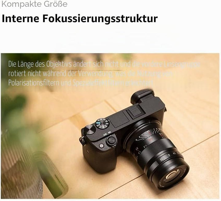 7artisans 60 mm F2.8 Mark II Makro manueller Fokus-Kameraobjektiv APS-C spiegellose Kameralinse für