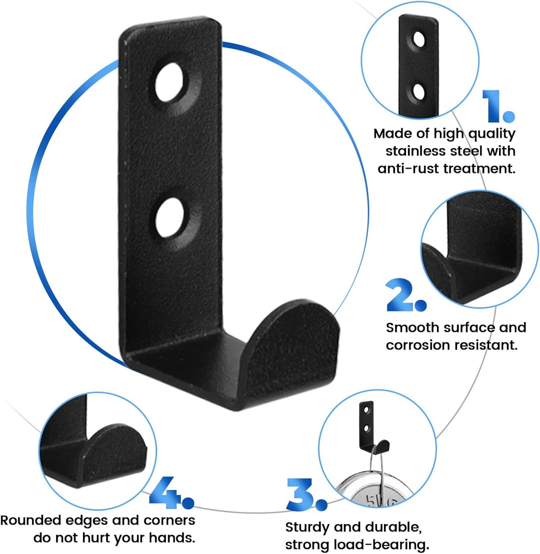 Diakey 28er Pack Vinyl-Platten Wandmontage-Displayhalter, Edelstahl-Vinyl-Platten-Speichergestell Wa