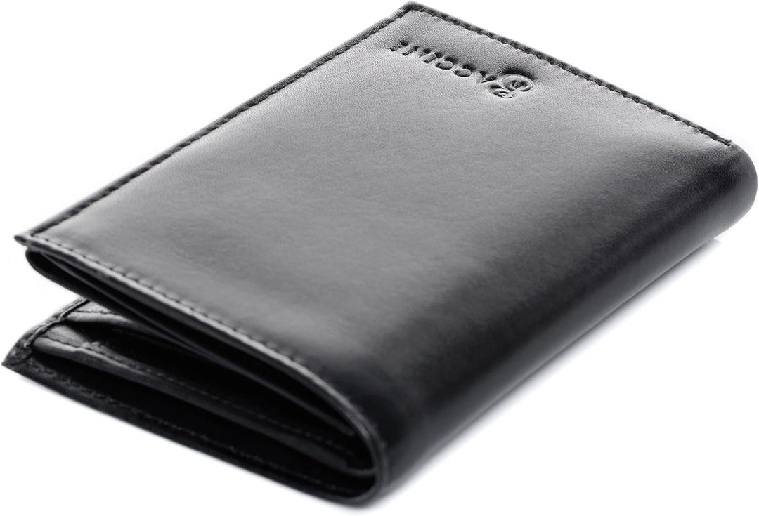 BACCINI Geldbeutel mit vielen Fächern mit RFID Schutz JAN aus Premium Leder I Brieftasche Hochformat