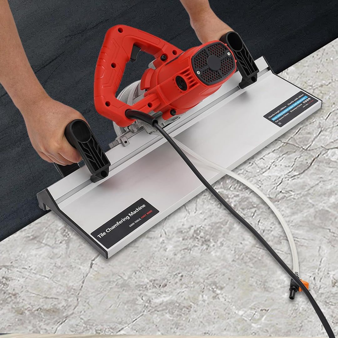 Elektrisch Flisenschneidmaschine, 1200W Maschine zum Schneiden von Fliesen 13000r/min, Fliesen-Anfas
