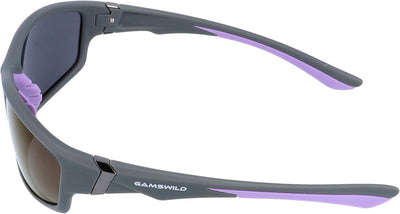 Gamswild WS6036 Sonnenbrille Sportbrille polarisiert Skibrille Fahrradbrille Damen Herren Unisex | g