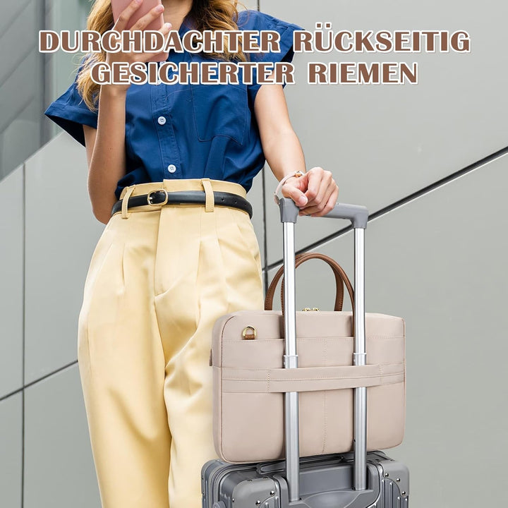 RAINYEAR Laptoptasche für 14&amp;15,6-Zoll für Damen Arbeitstasche Aktentasche | Damen-Computer-Messenge