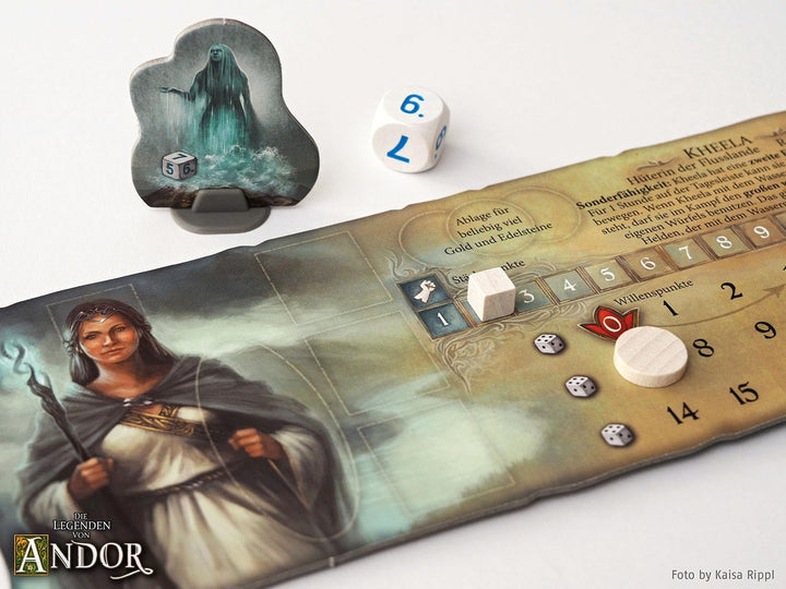 Kosmos 683122 Die Legenden von Andor-Big Box, Grundspiel (Kennerspiel des Jahres 2013) und zusätzlic