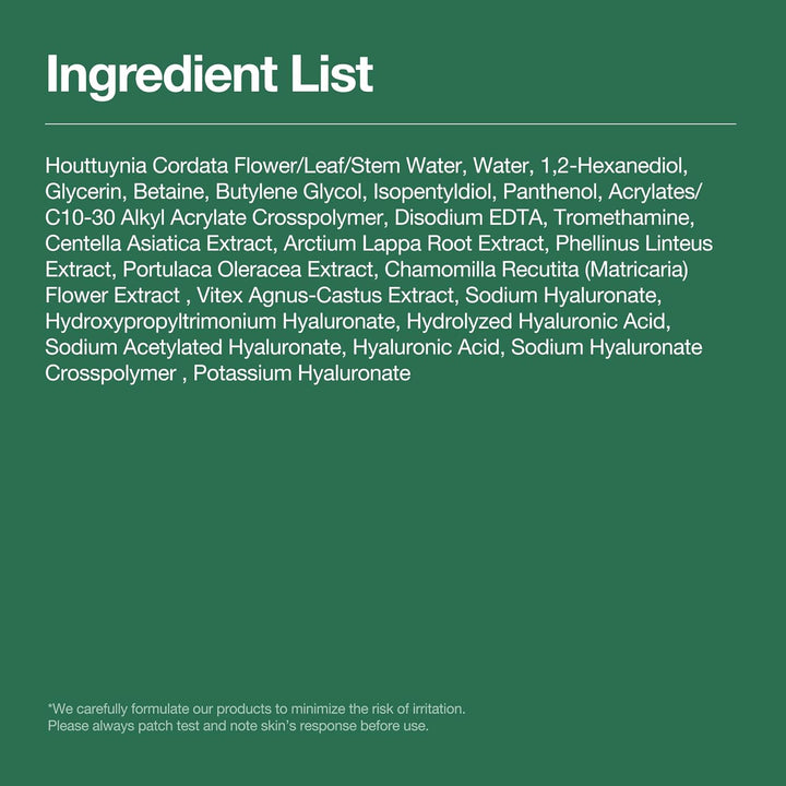 ANUA Heartleaf 77% beruhigender Toner I pH 5,5 Problemheilung, beruhigende Haut, erfrischend, feucht